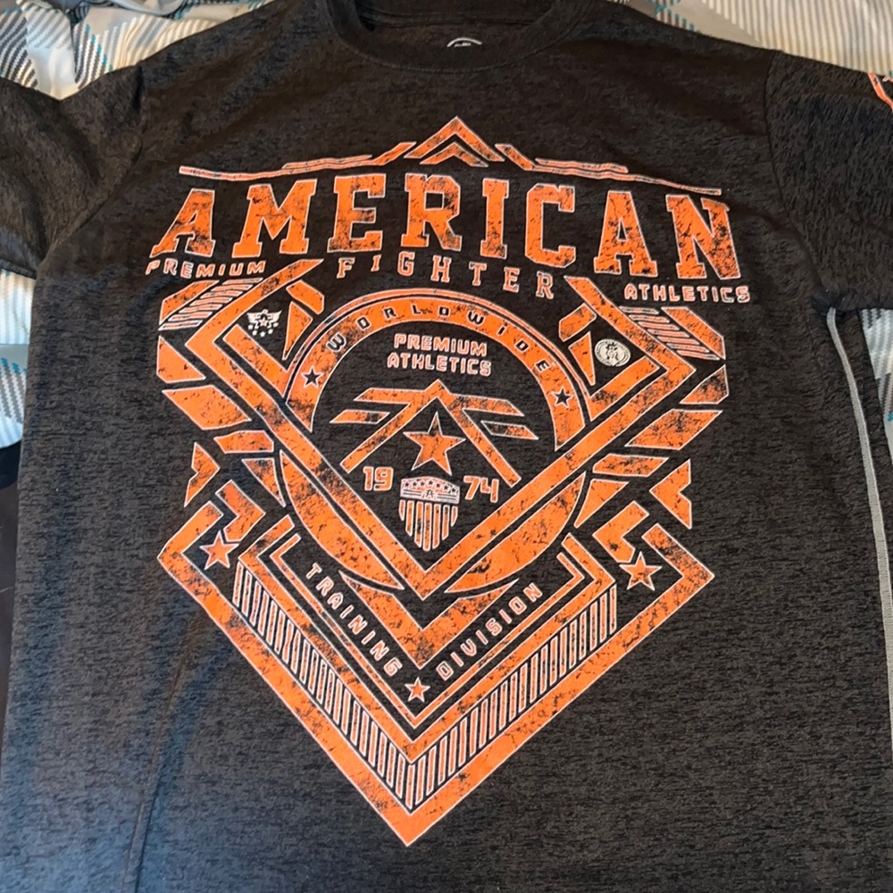 American fighter shirt